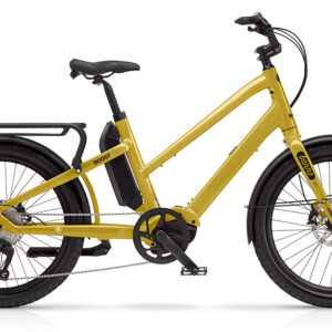 Benno Boost E Vihreä pitkäperä sähköpyörä