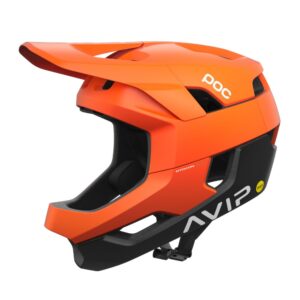 POC Otocon Race MIPS - Fluorescent Orange AVIP / Uranium Black Matt L