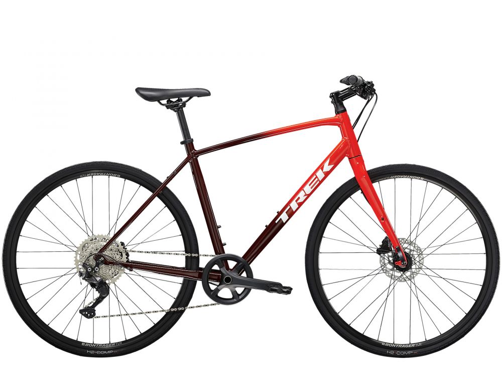 Trek FX 3 Disc 2022 - Viper Red to Cobra Blood Fade L
