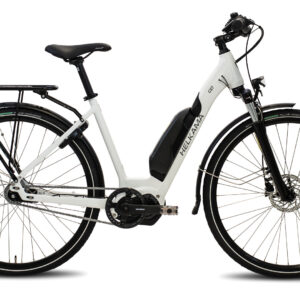 Helkama CE7 valkoinen matalarunkoinen sähköpyörä - 52
