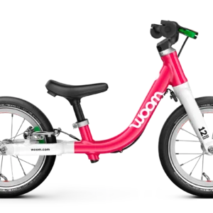 Woom GO 1 lasten potkupyörä 12" - Pinkki